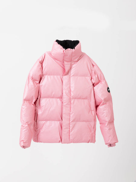 Boxy Puffer Jacket pink sky
