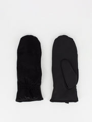 RAINS - Muffole Mittens Quilted velvet blac