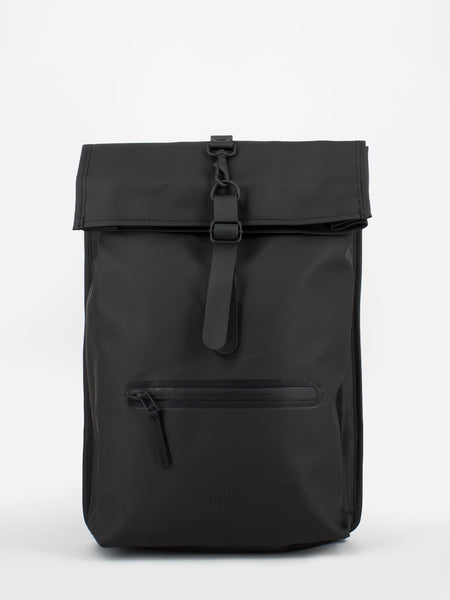 Rolltop rucksack black