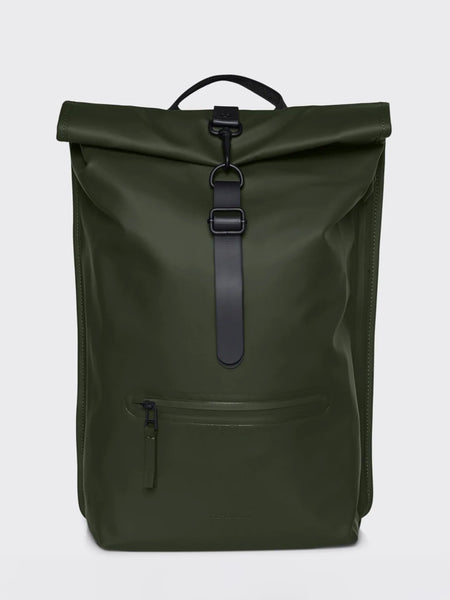 Rolltop rucksack evergreen