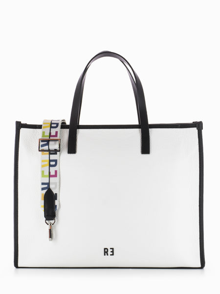 Borsa Aspera L white