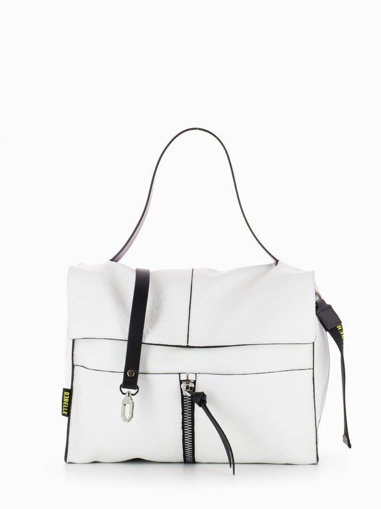 REBELLE - Borsa Clio L white