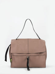 REBELLE - Borsa Clio Satchel dollaro brownrose