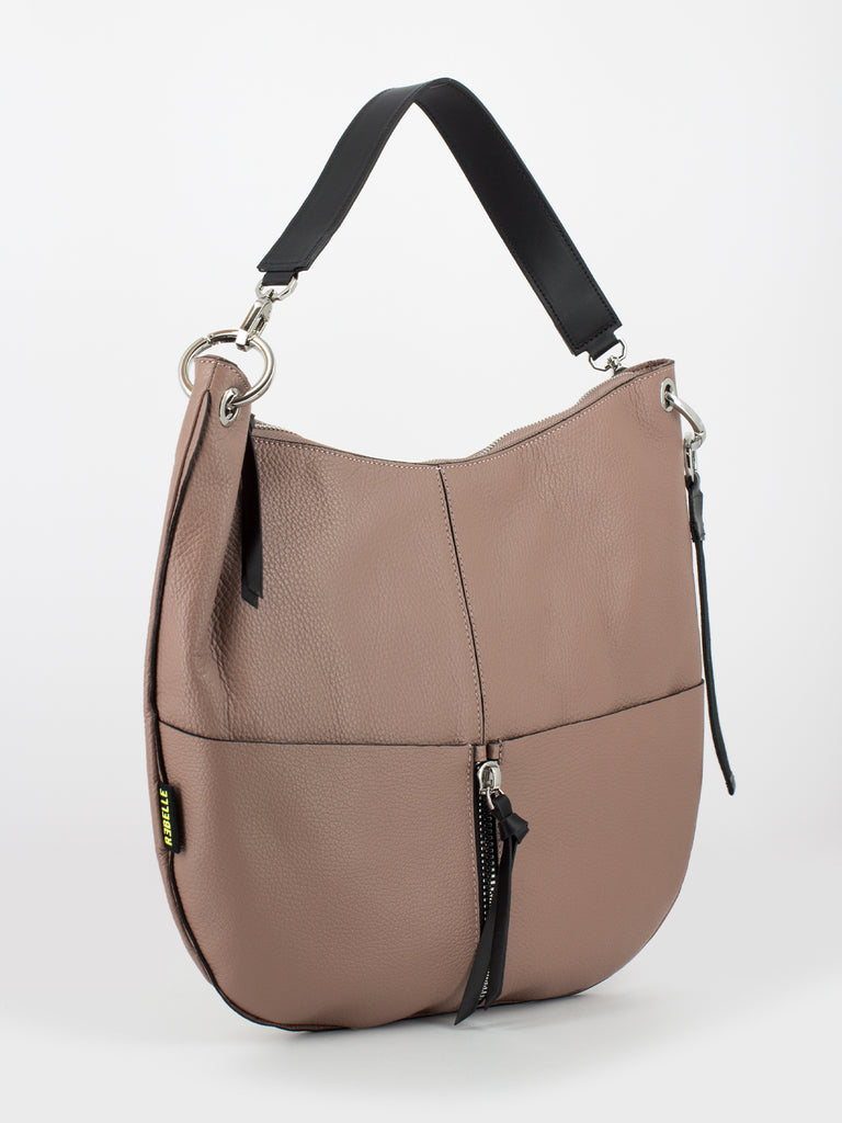 REBELLE - Borsa hobo Maia dollaro brownrose