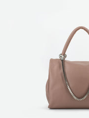 REBELLE - Borsa Keiko Satchel dollaro brownrose