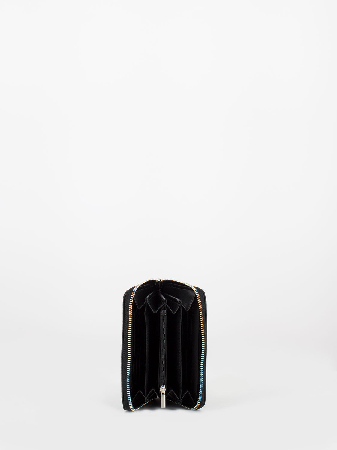 Portafoglio zip around medium dollaro black