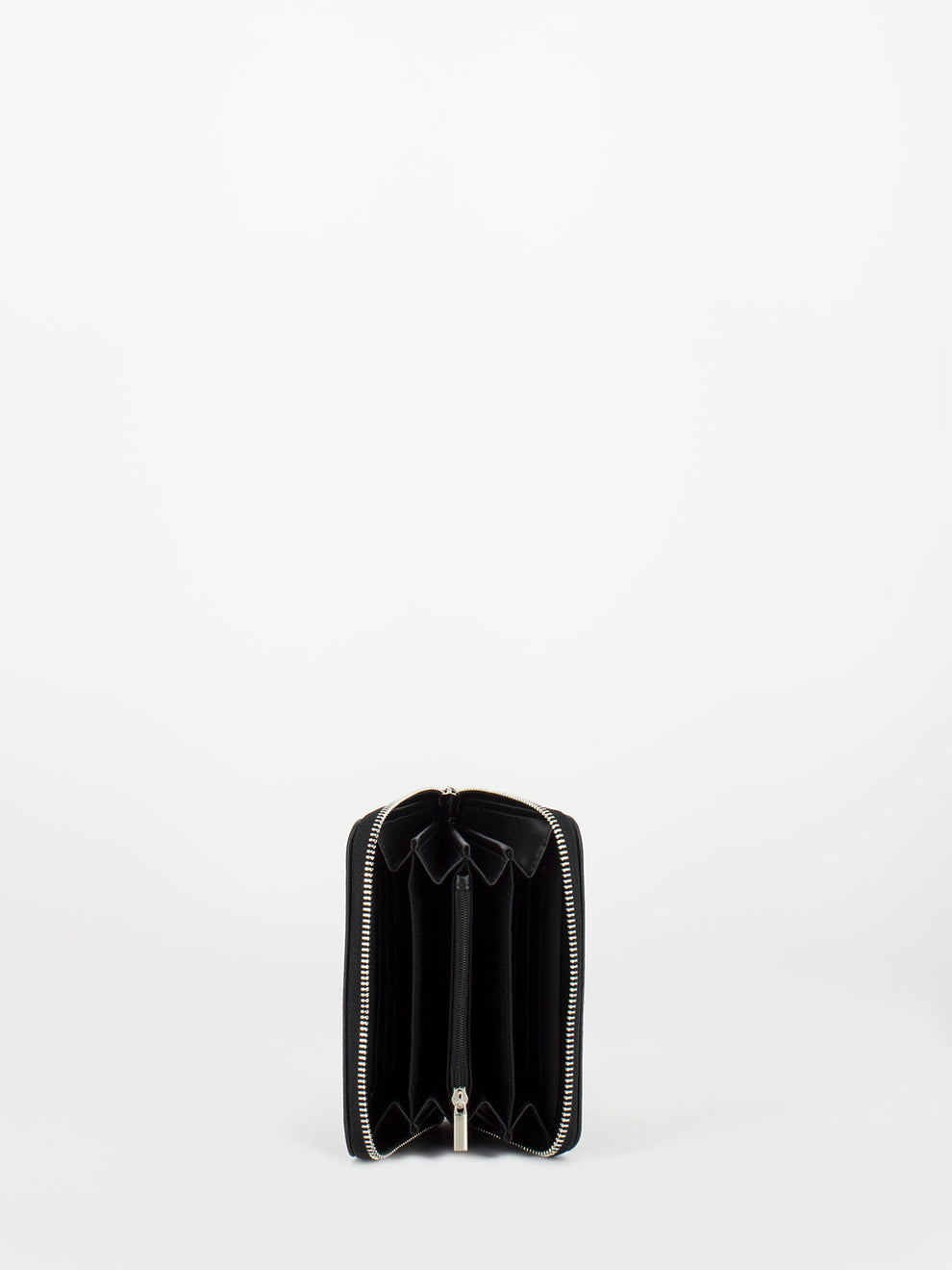 Portafoglio zip around medium dollaro black