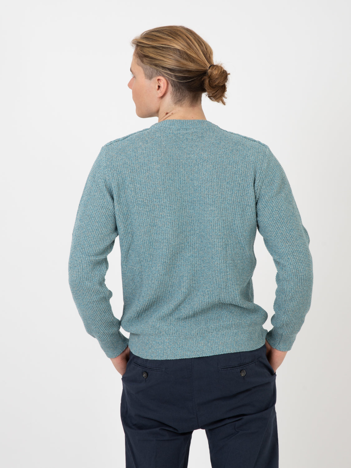 Maglia Riso Moulinè acqua