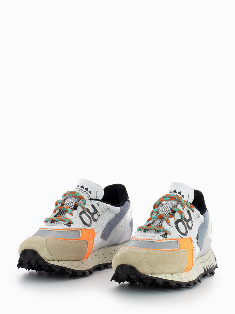 RUN OF - Sneakers M RO-1 Sheldon grigio / arancio