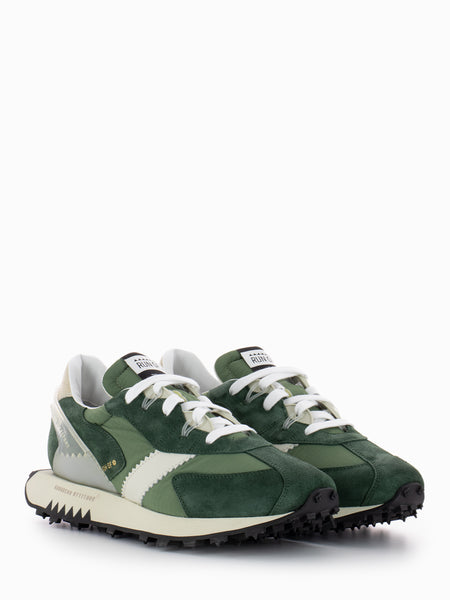 Sneakers M Stripe Three verde / bianco