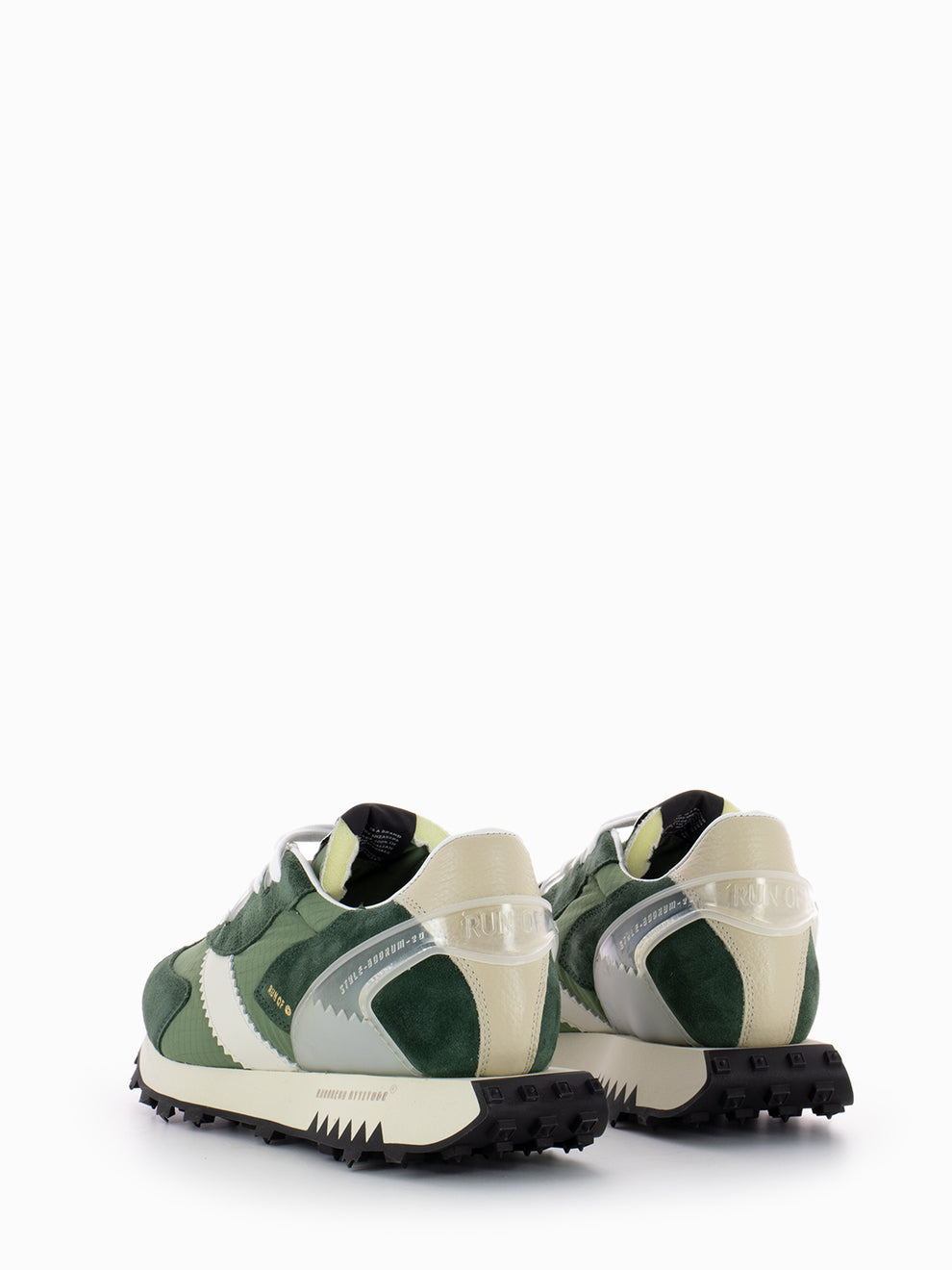 Sneakers M Stripe Three verde / bianco