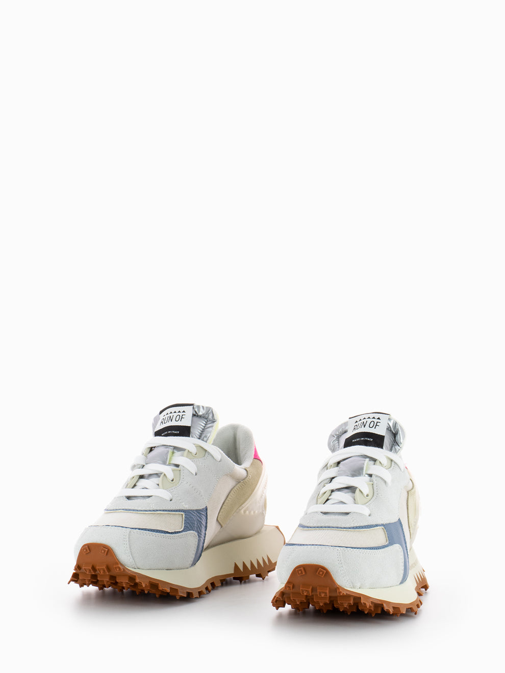 Sneakers W WOW Bodrum grigio / fuxia