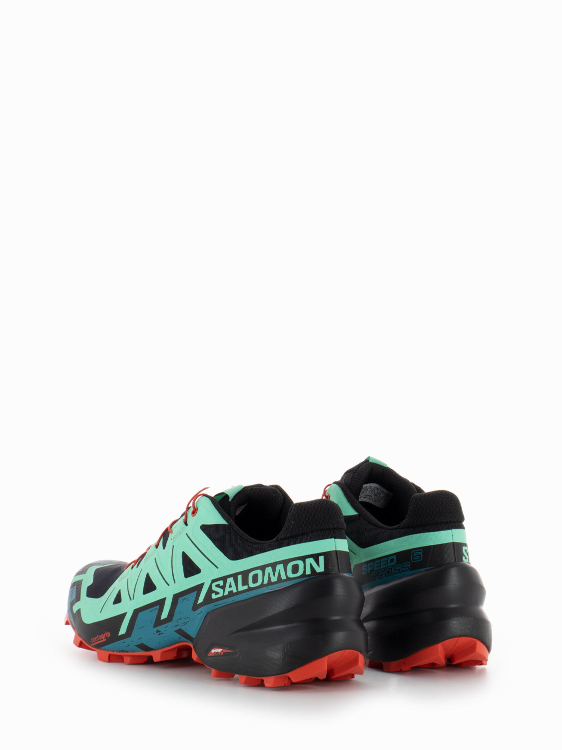 Speedcross 6 W black / biscay green / fiery red