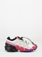 SALOMON - Speedcross 6 W white / sparkling grape / fiery red