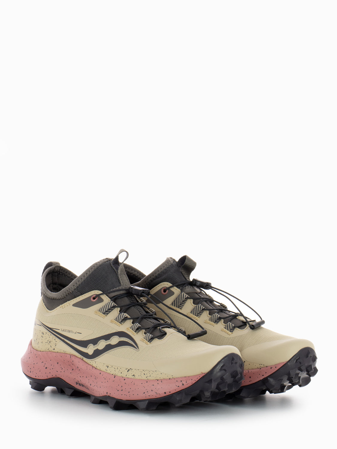 Saucony PEREGRINE 13 ST - Chaussures trail Femme desert/umber - Private  Sport Shop