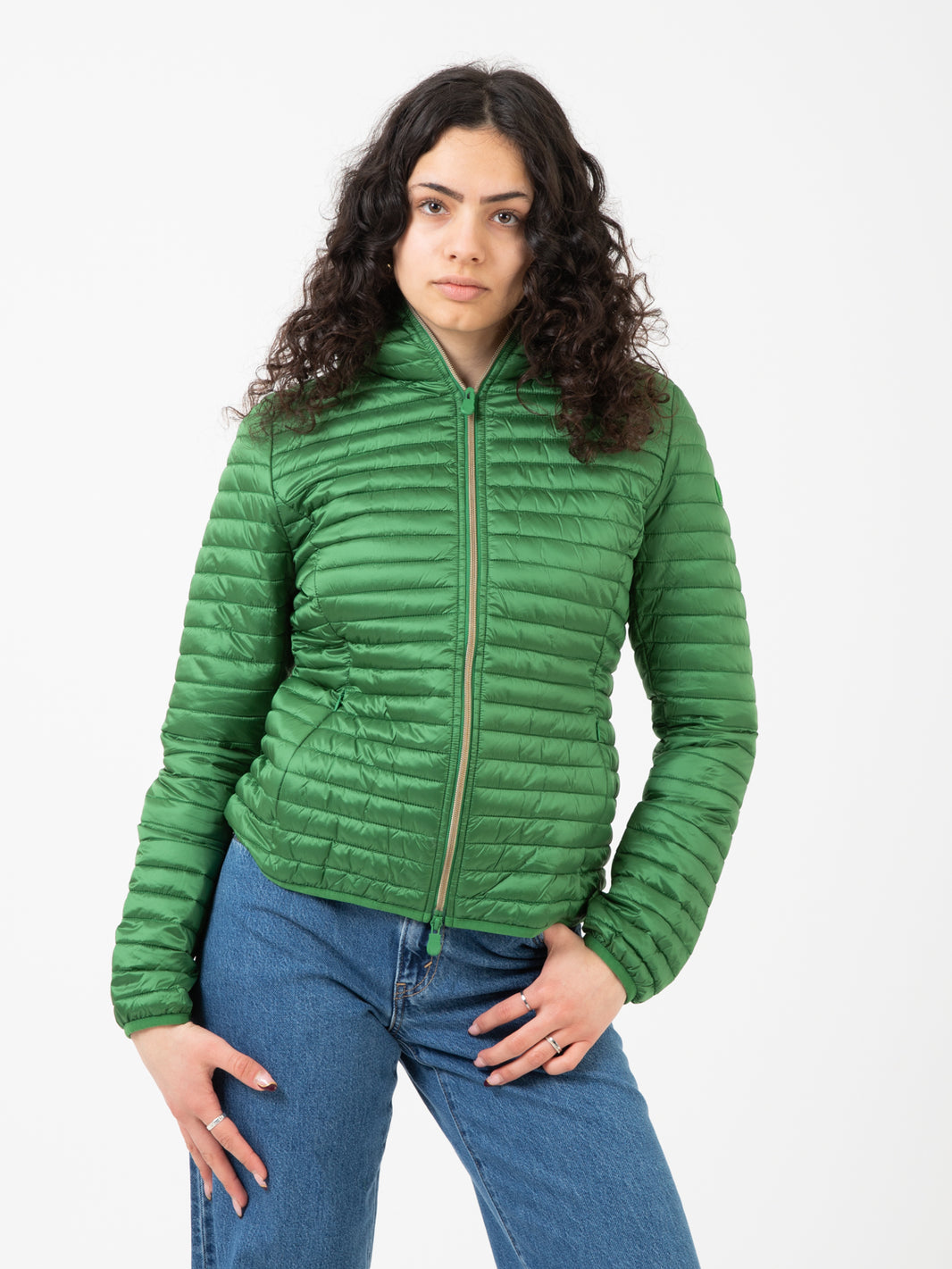 Piumino Giga16 Alexa rainforest green