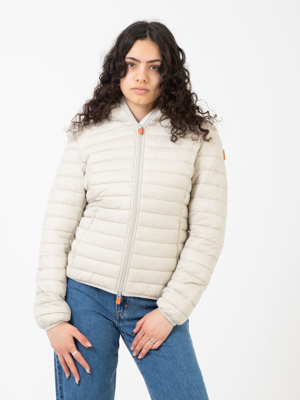 Giga16 Dizy rainy beige down jacket