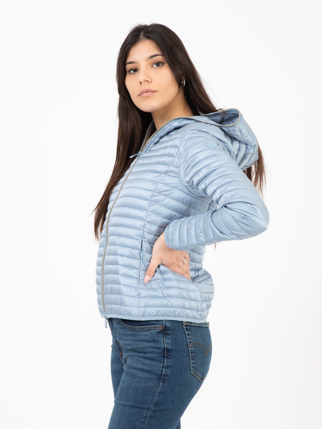 Piumino Iris16 Alexa dusty blue