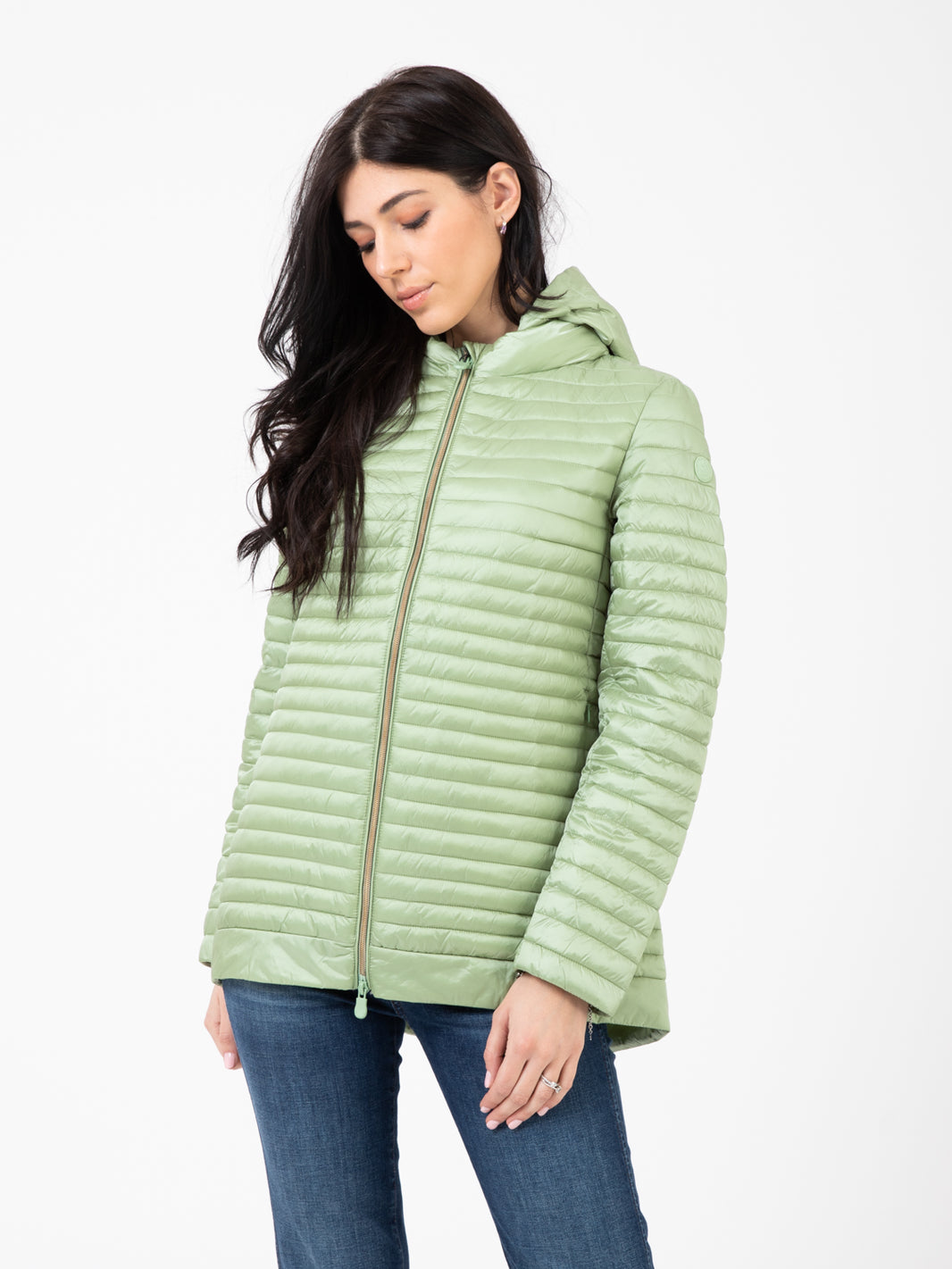 Piumino Iris16 Alima mint green