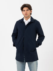 SAVE THE DUCK - Trench Grin14 Triton navy blue