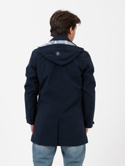 SAVE THE DUCK - Trench Grin14 Triton navy blue