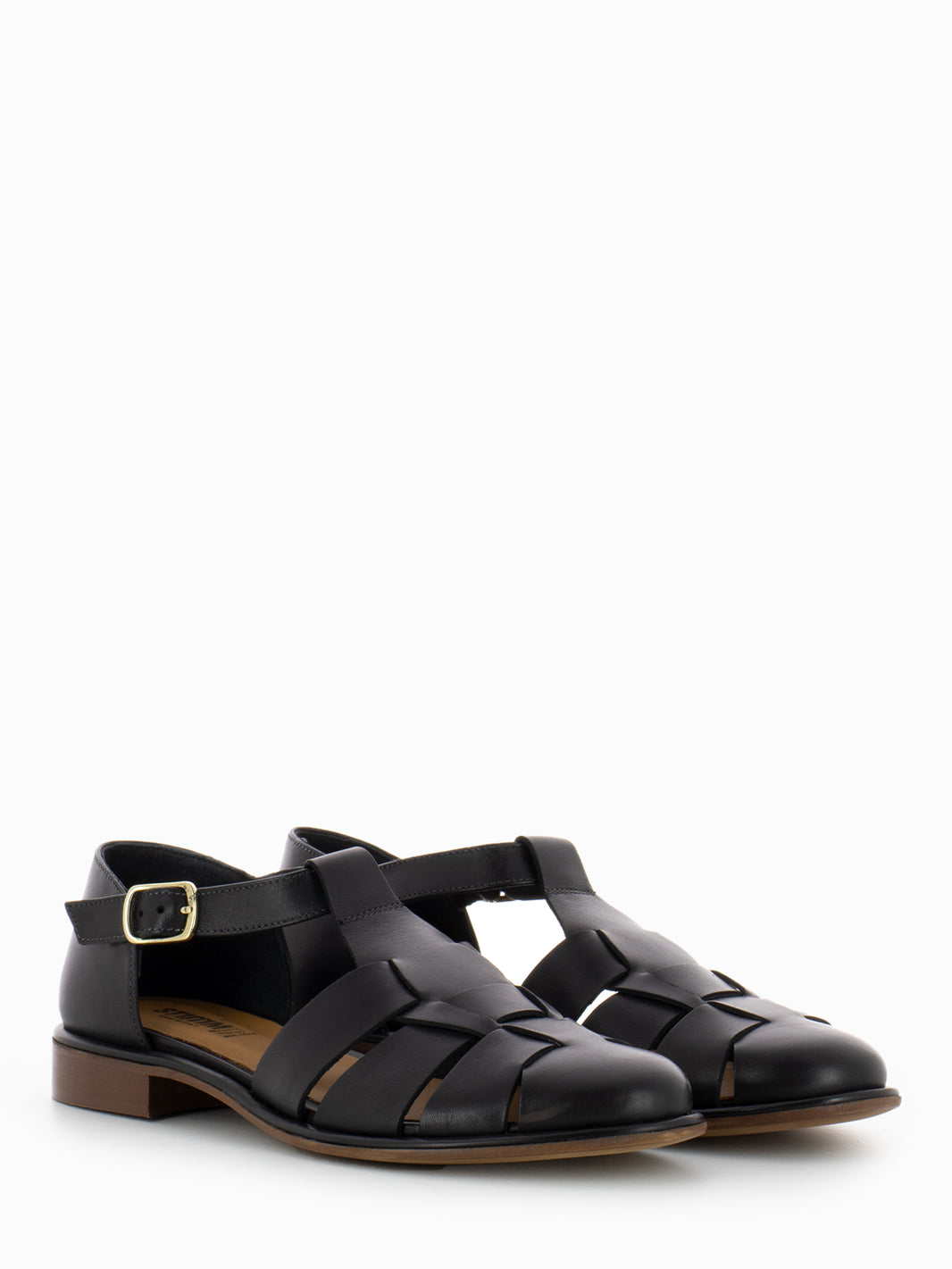 Scarpe Tiffany con cinturino nere