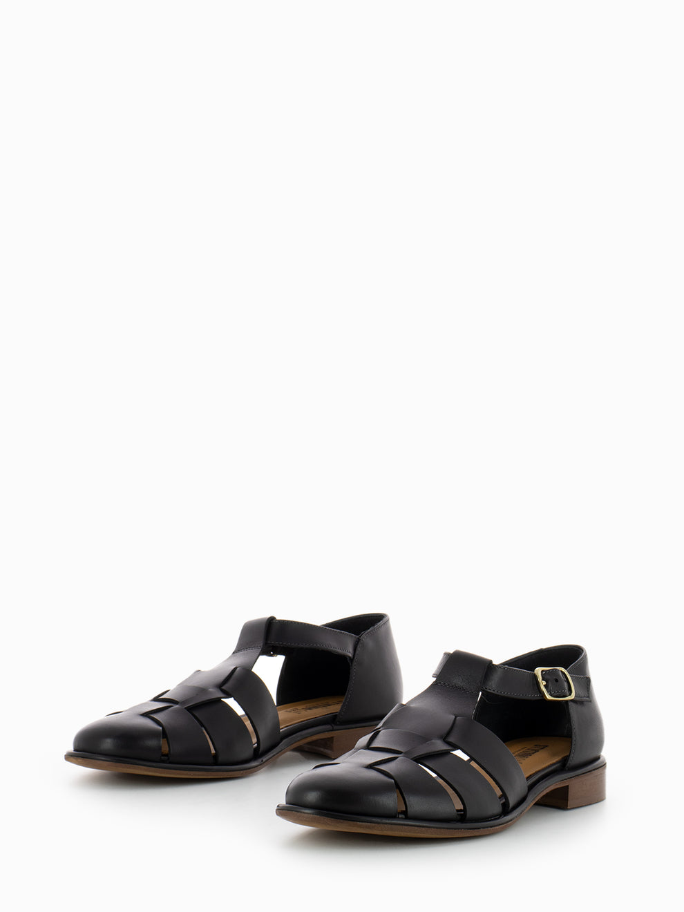 Scarpe Tiffany con cinturino nere