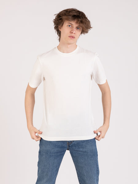 T-shirt girocollo basic bianca