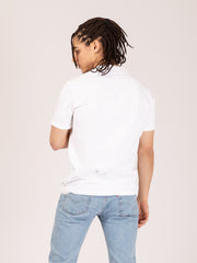 SCOTCH & SODA - T-shirt girocollo bianca con taschino