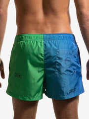 SEAY - Costume Woven Short gadient blue / green