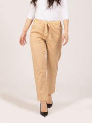 SEMICOUTURE - Pantaloni Buddy mother pearl