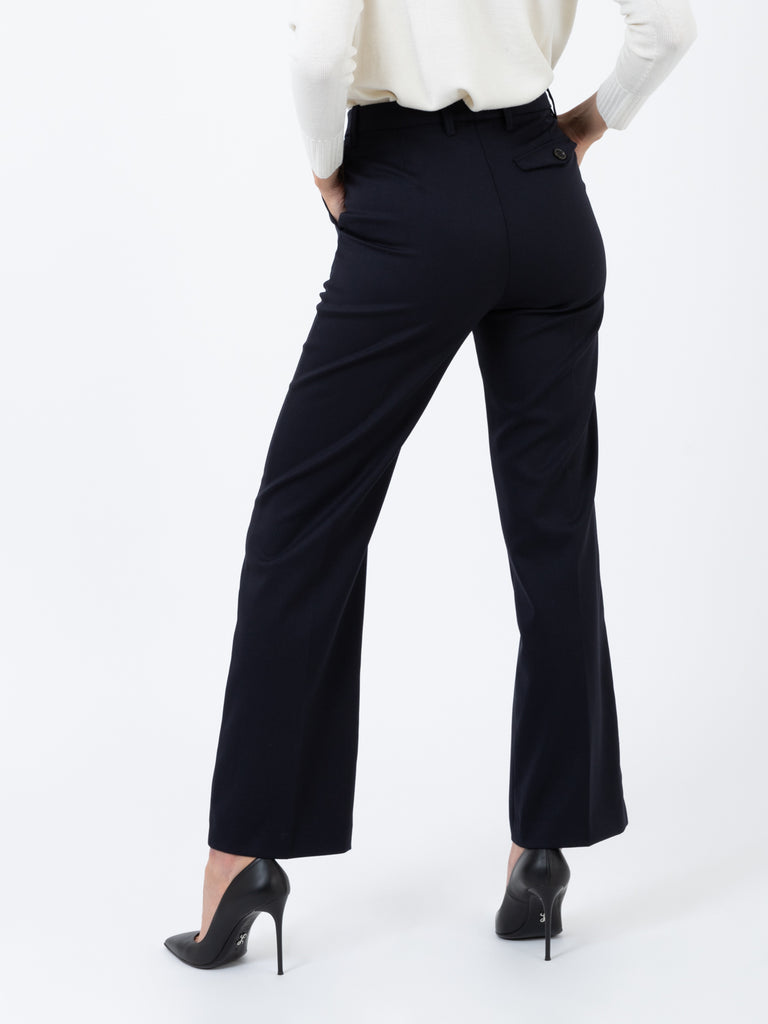 SEMICOUTURE - Pantaloni gamba morbida infinity