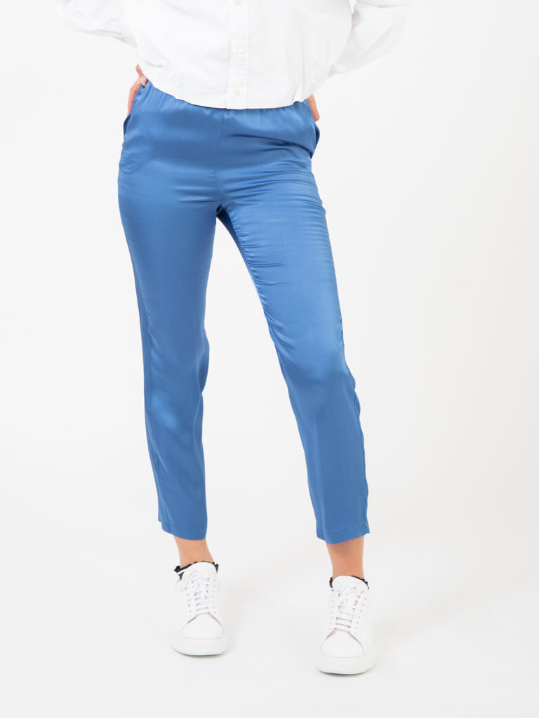 SEMICOUTURE - Pantaloni Philippa royal