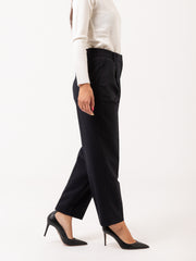 SEMICOUTURE - Pantaloni Velma fiume