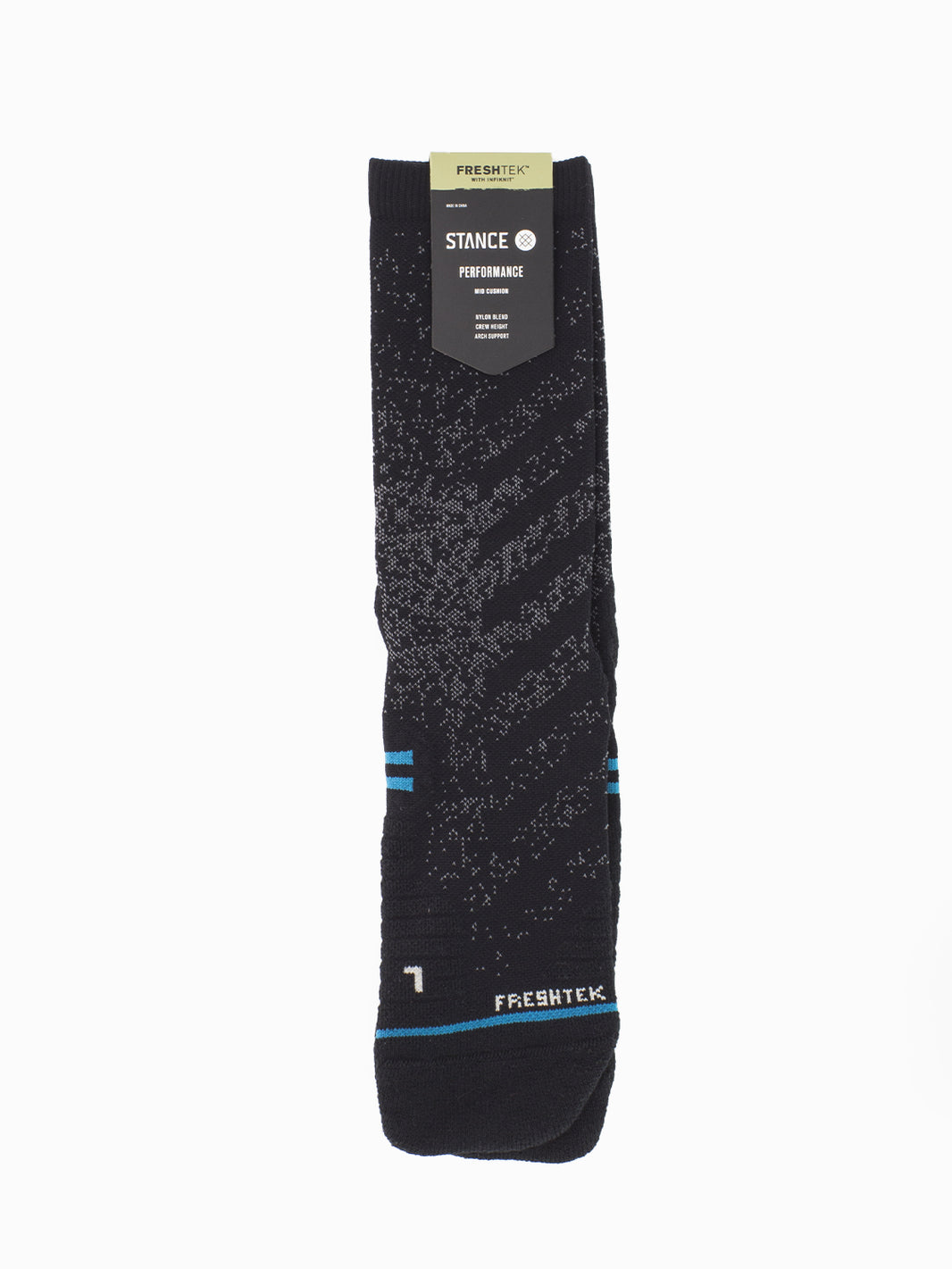 Calzini Athletic Crew black