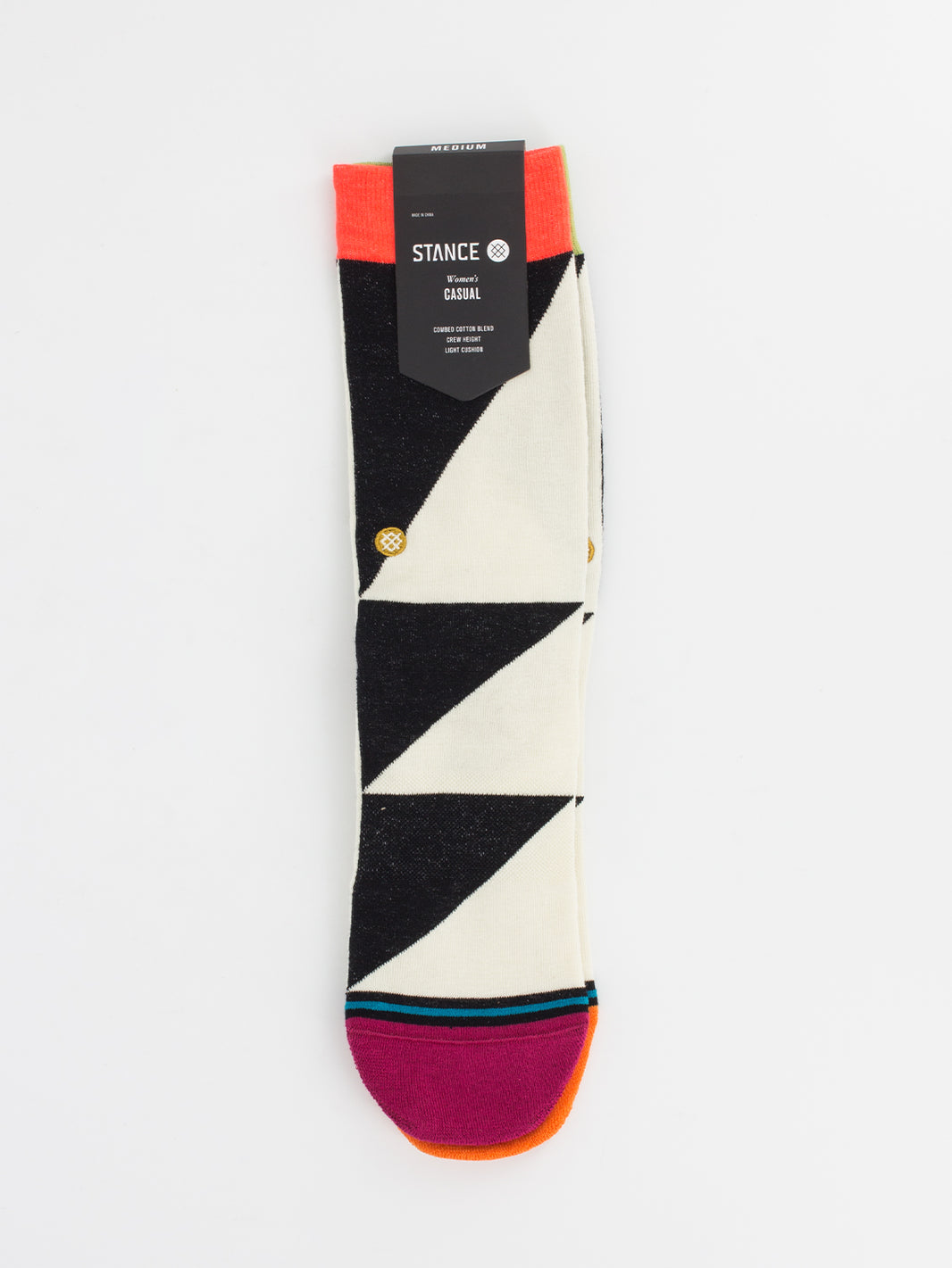 Calzini Flip Side Crew off-white