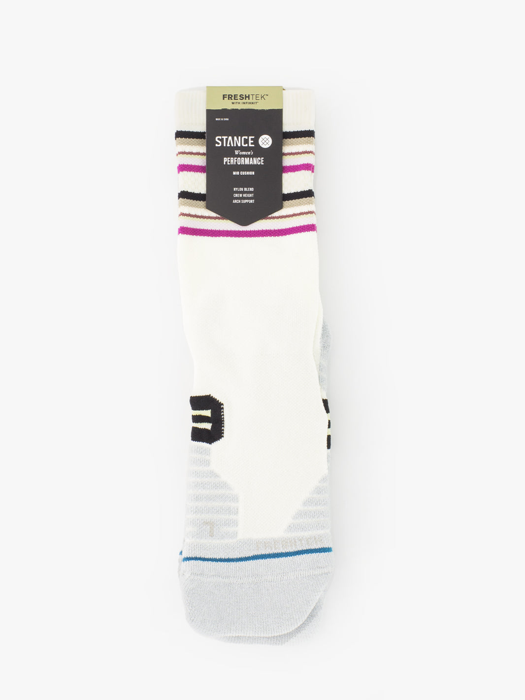 Calzini Go Time Crew off white