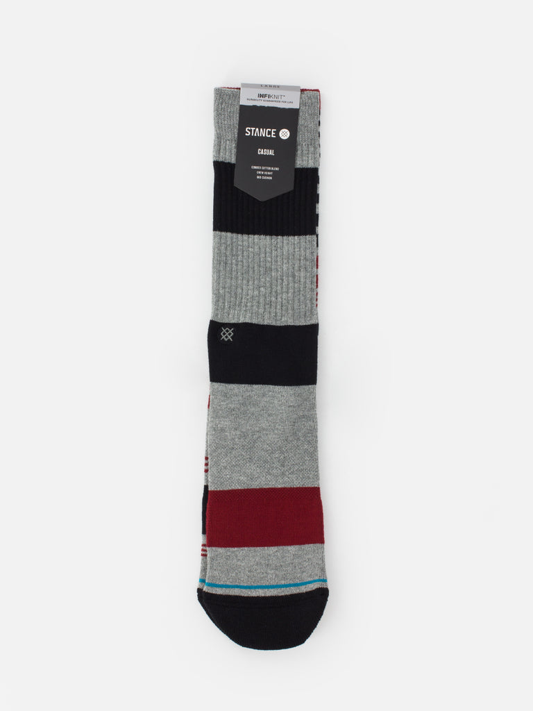 STANCE - Calzini Suited grigio / nero / rosso