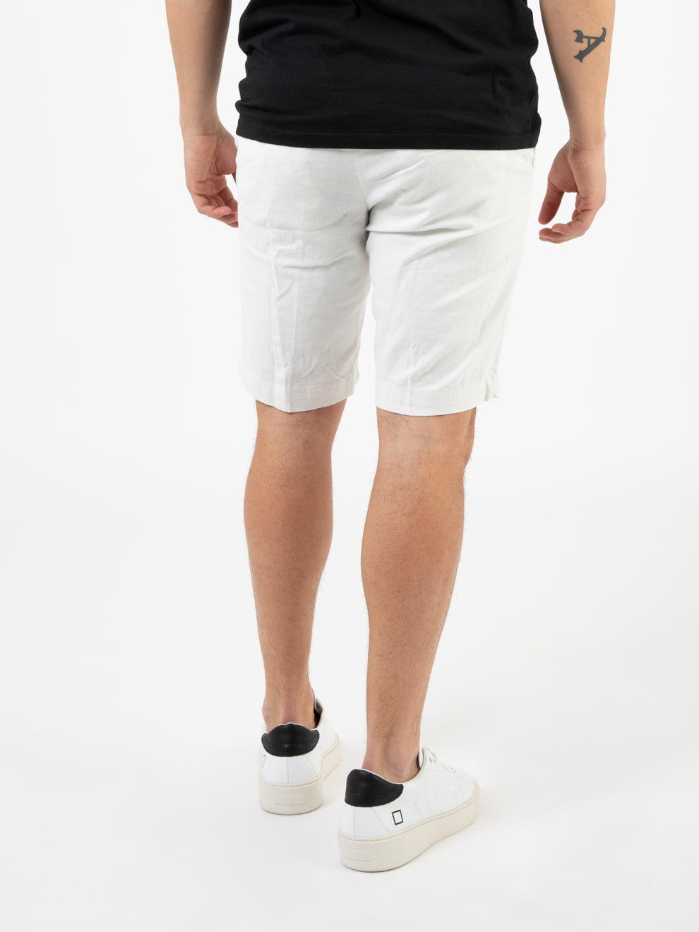 Bermuda misto lino panna