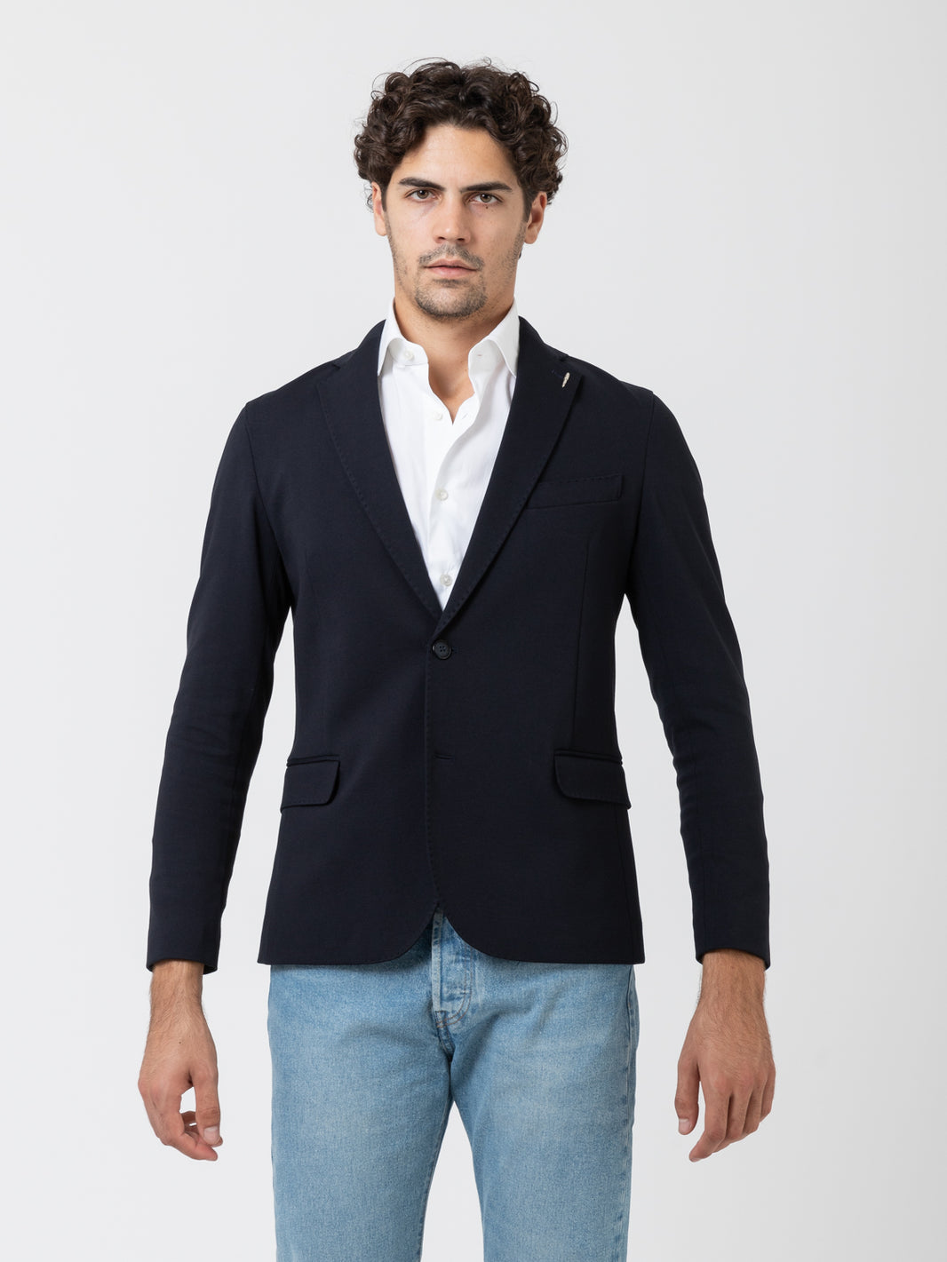 Blazer Cortina blu