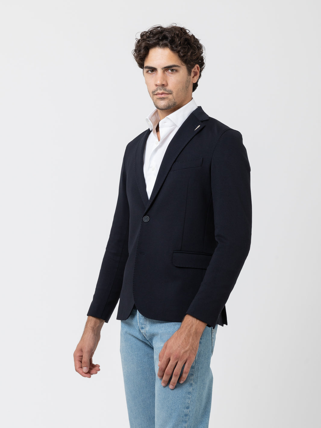 Blazer Cortina blu