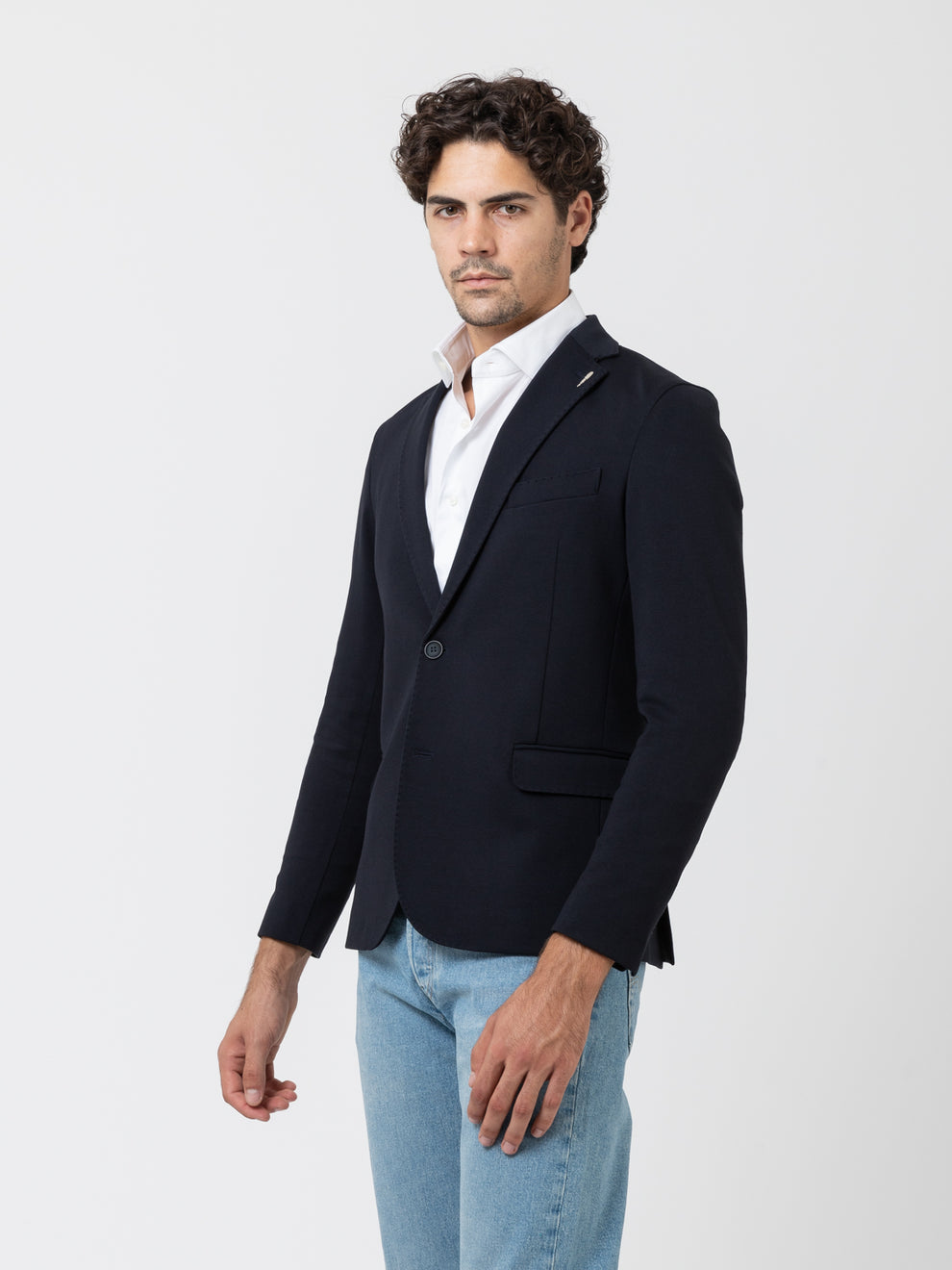 Blazer Cortina blu