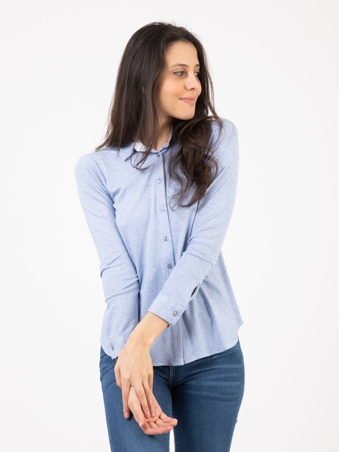 Idea shirt blue melange