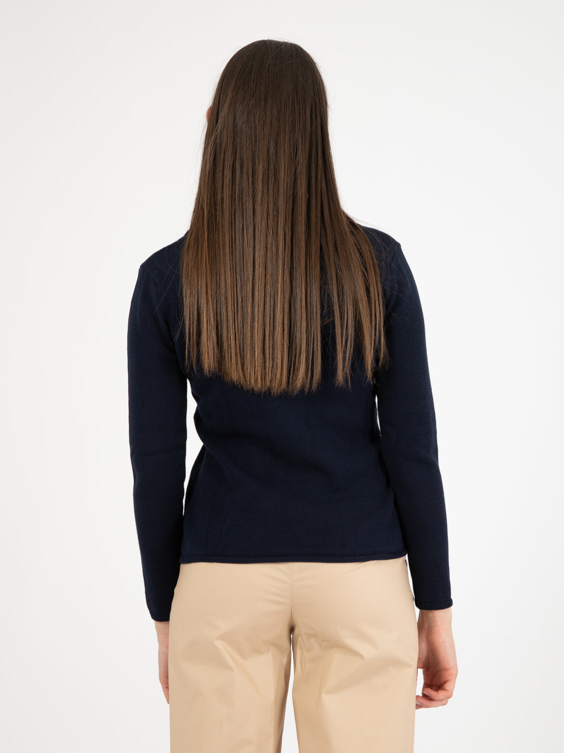 Blue Knit Cardigan