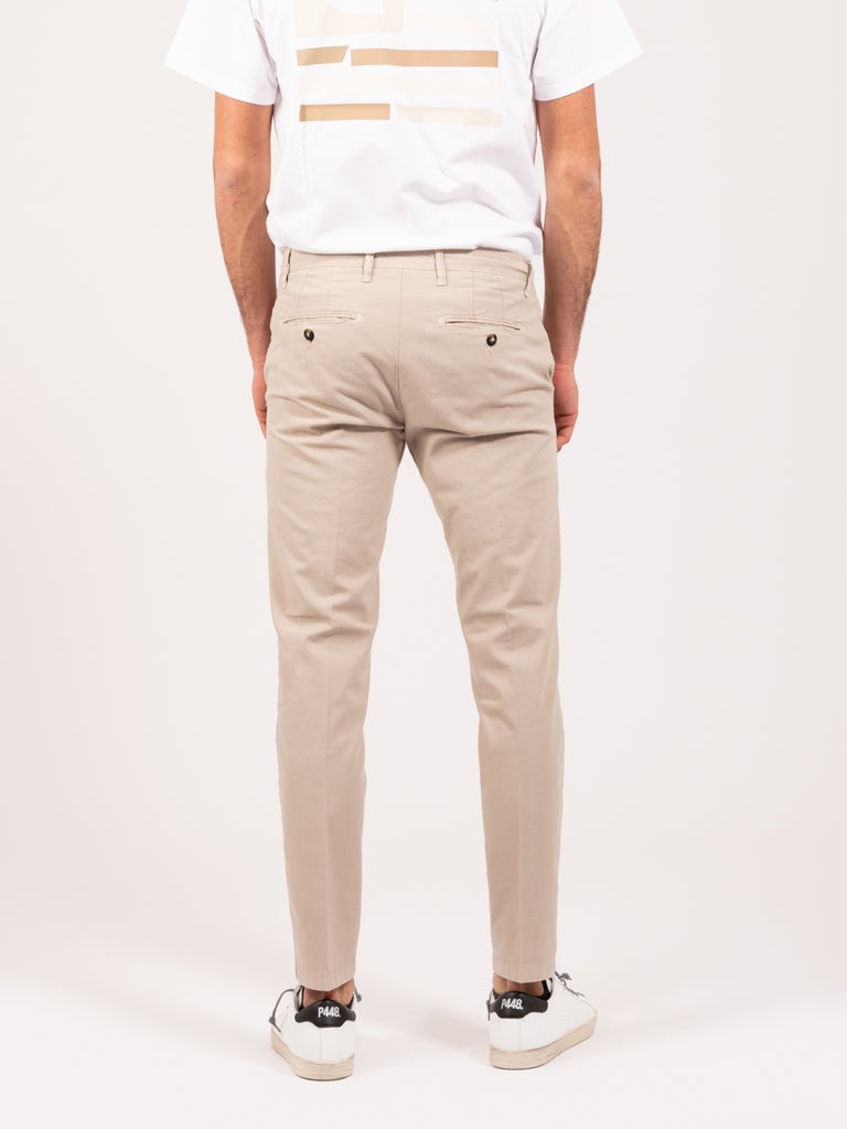 STIMM - Chinos cotone oxford sabbia