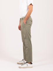 STIMM - Chinos cotone oxford salvia