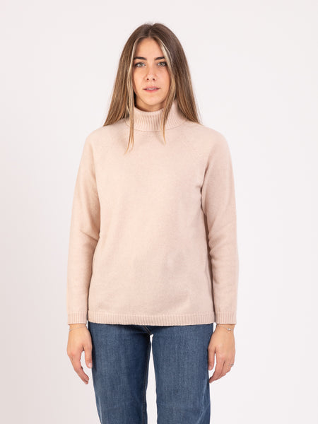 Dolcevita cipria maniche raglan