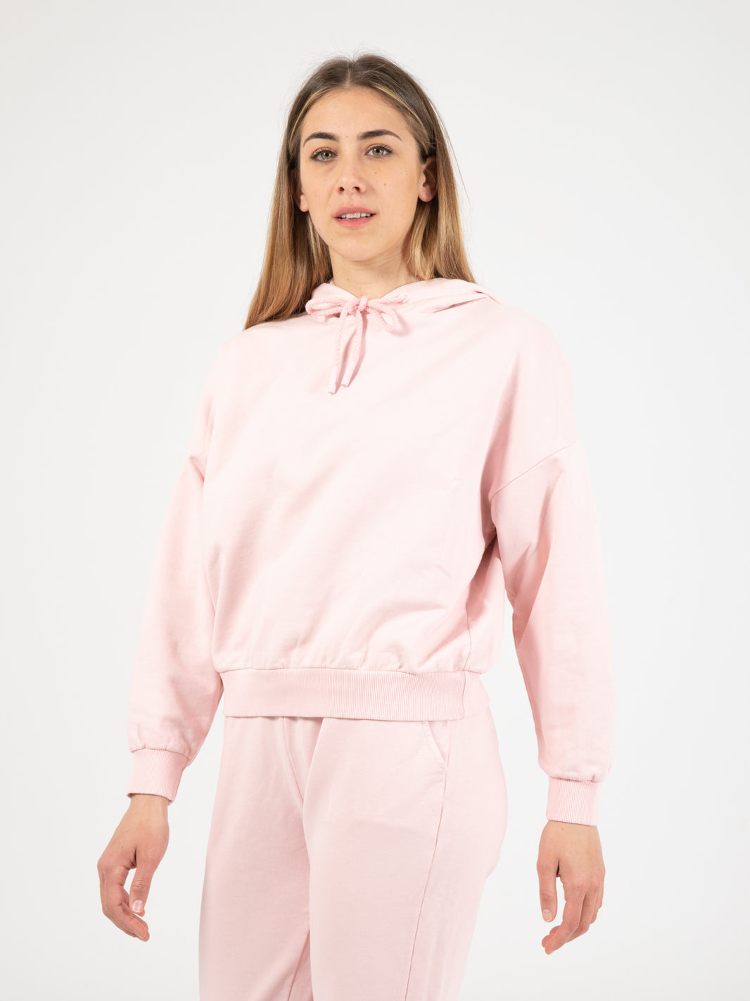 Pink cotton sweatshirt
