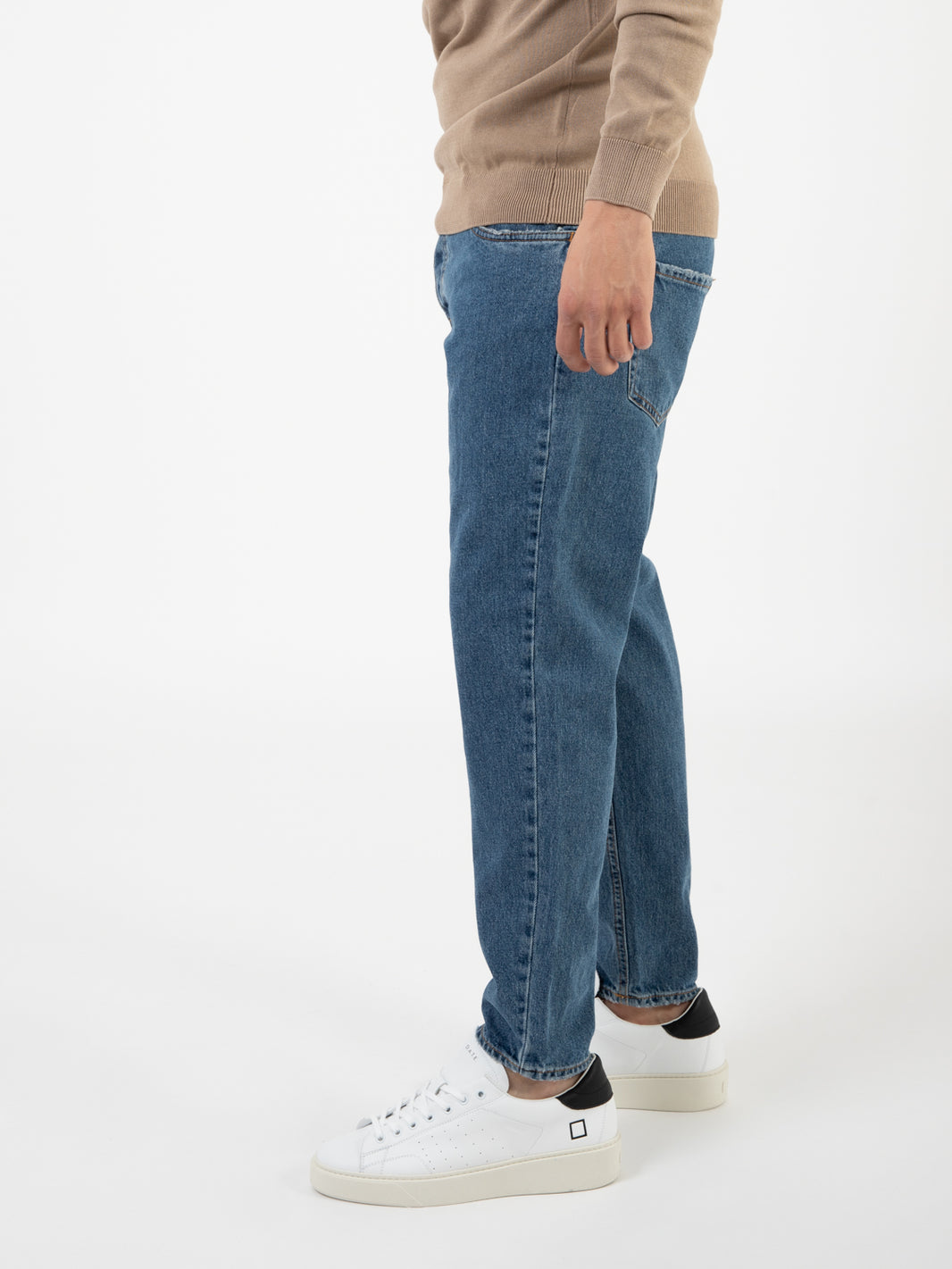 Cropped denim jeans medium