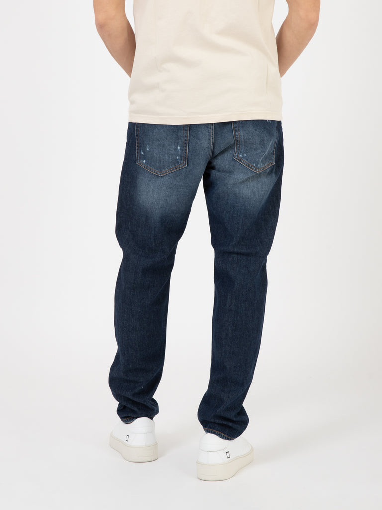 STIMM - Jeans Globe denim medio rotture
